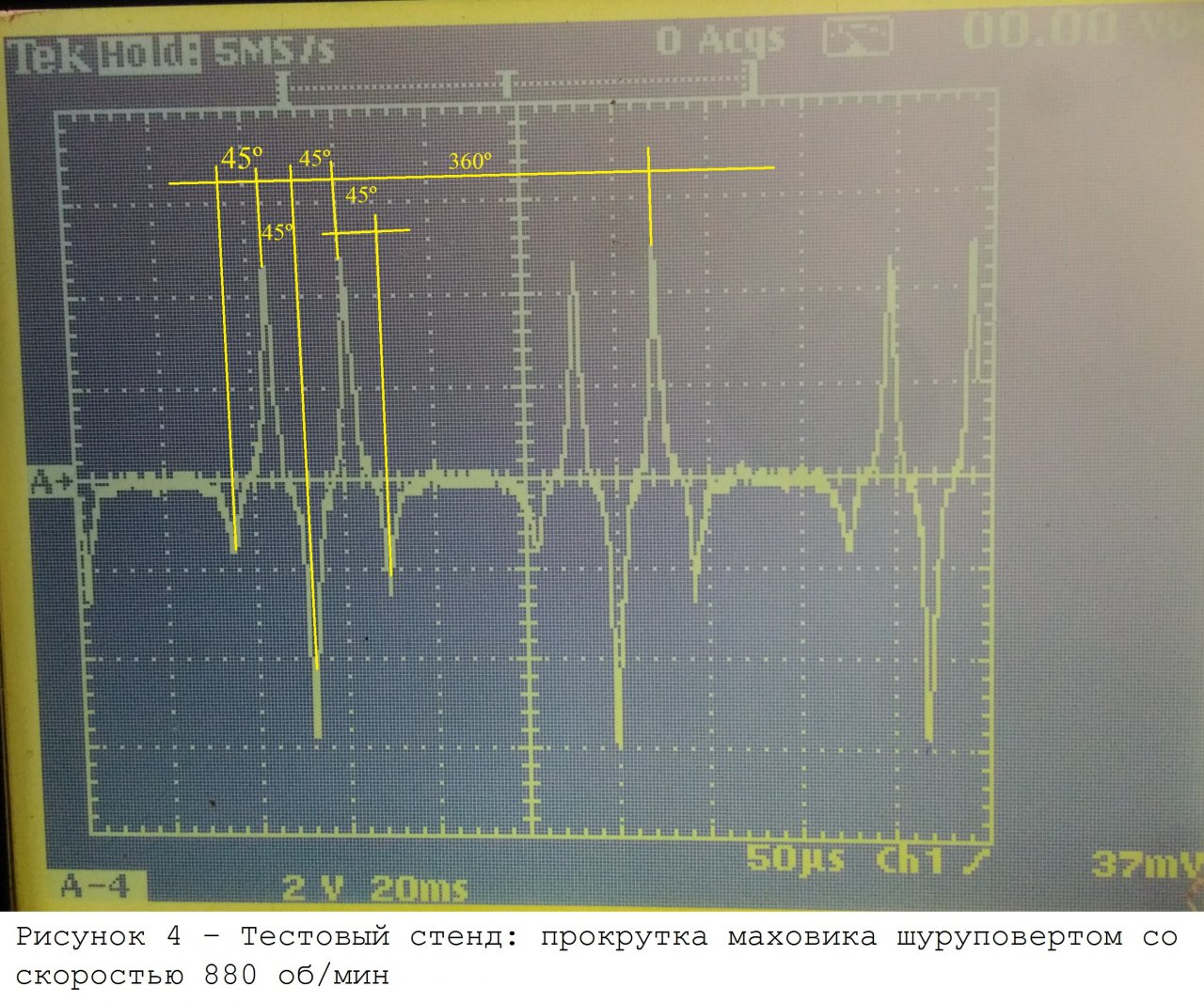  4.Тестовый стенд прокрутка маховика шуруповертом с...jpg