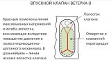 Пластина глушителя ветерок 8 чертеж